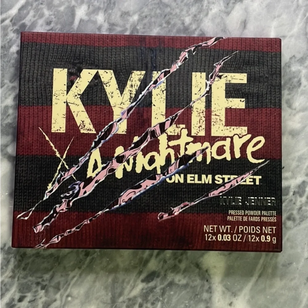New Kylie Cosmetics Nightmare‎ On Elm StreetStreet Eyeshadow Palette